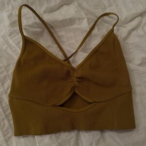 Ribbed Crop Top
